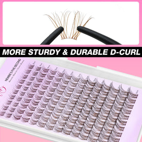 Application process of VEYESBEAUTY lash clusters