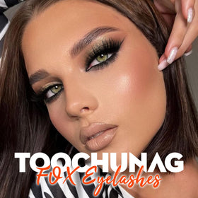 Application steps for TOOCHUNAG Fox Eye Lashes