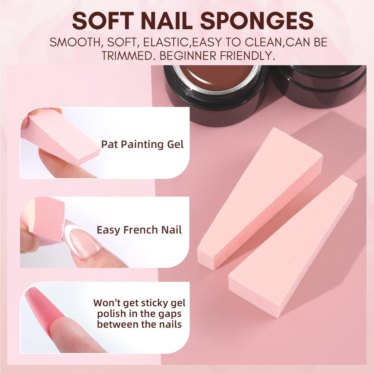 Application tools included in Makartt Ombre Gel Nail Polish Kit