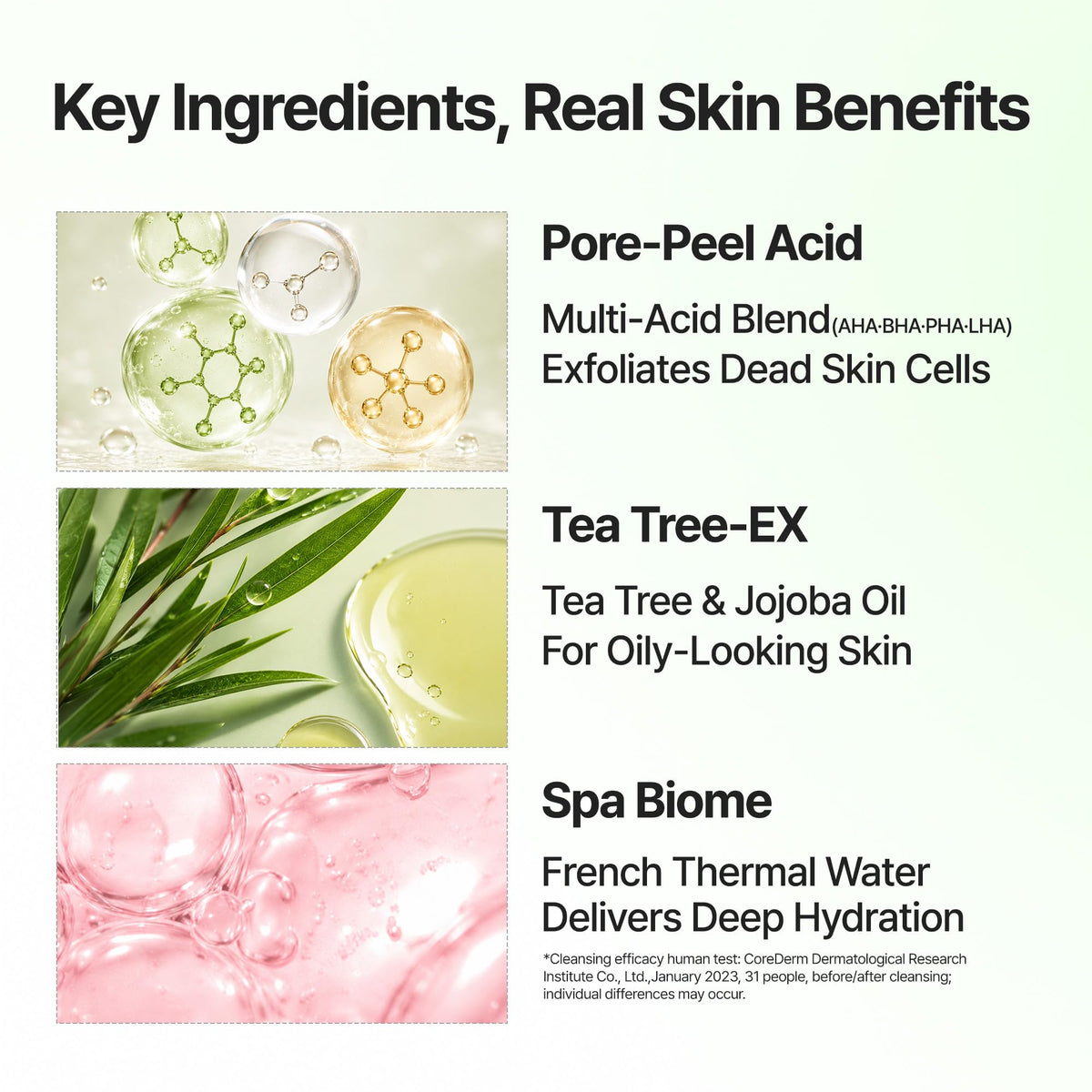 Applying BANILA CO Clean it Zero Pore Clarifying Cleansing Balm on skin