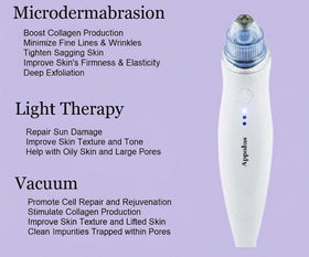 Appolus Diamond Microdermabrasion Machine with USB-C charging port