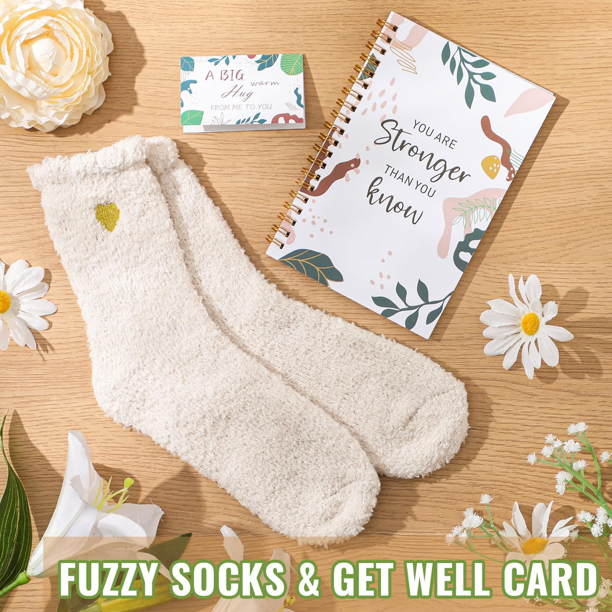 APRBOX Get Well Soon Self Care Gift Basket 11PCS Relaxation Set