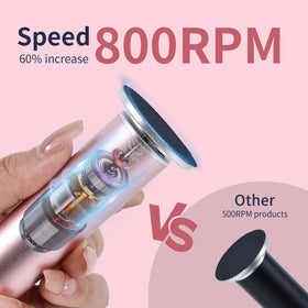 APRELM Electric Foot Callus Remover with aluminum alloy housing
