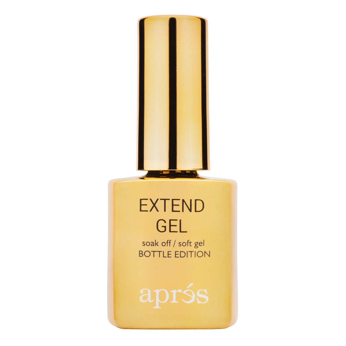 APRÉS Extend Gel Gold Bottle Edition 15 ml front view
