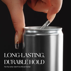 APRÉS Extend Gel Gold Bottle Edition 15 ml on a nail table