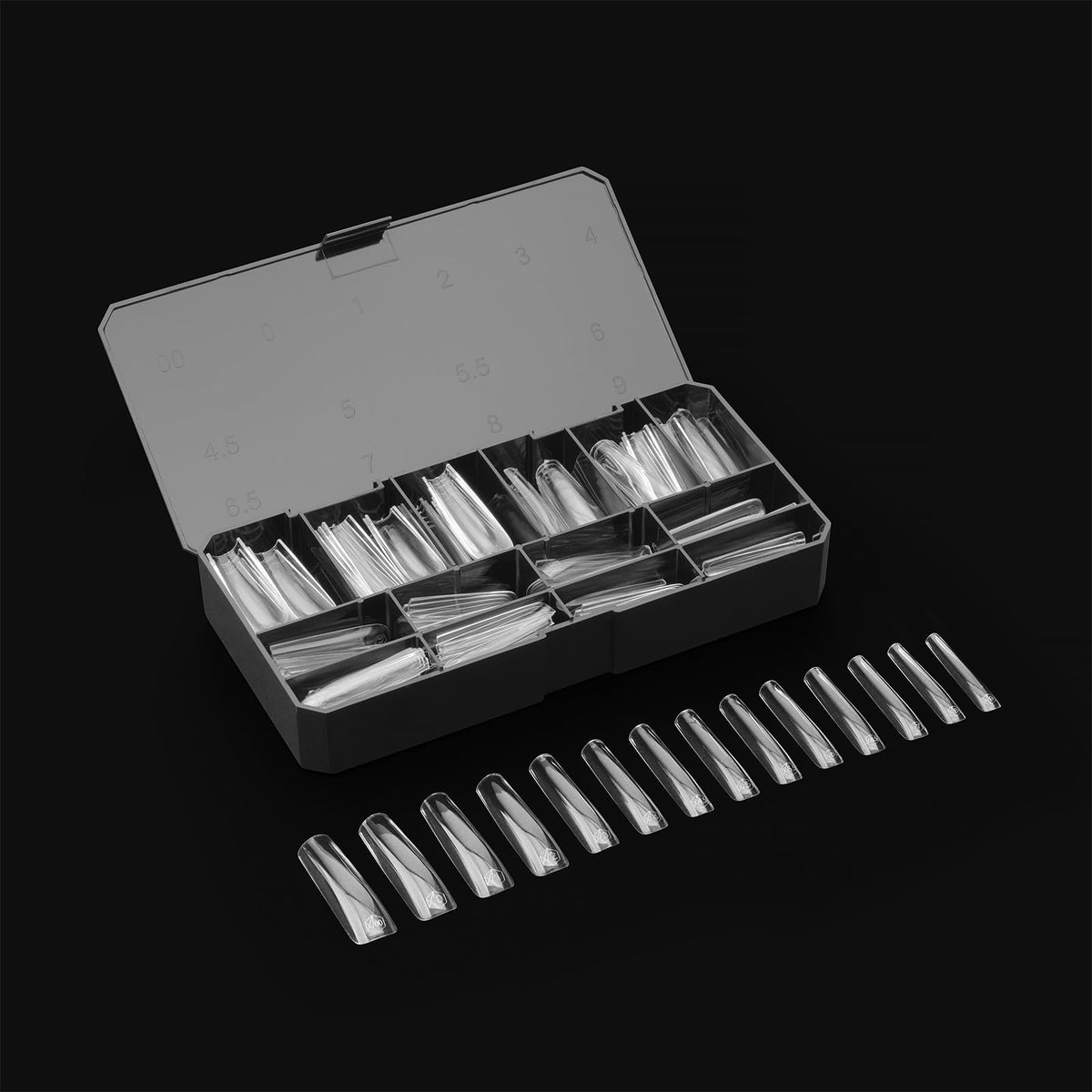 APRÉS Gel-X Nail Tips box with 210 pieces displayed