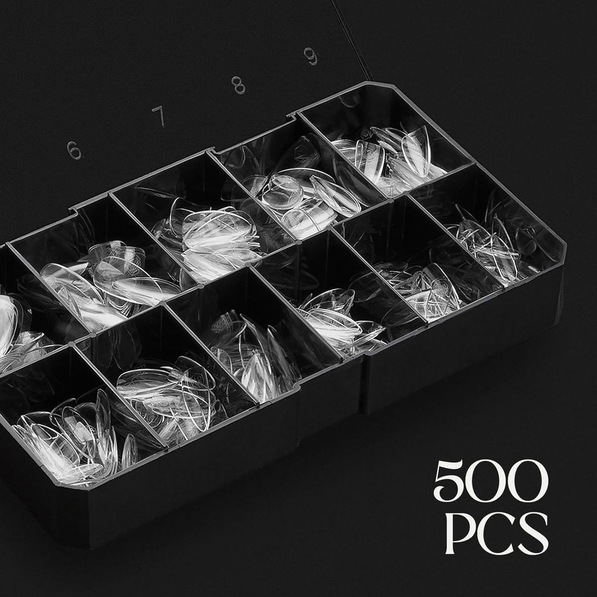 APRÉS Gel-X Soft Gel Tip Box side view showing packaging