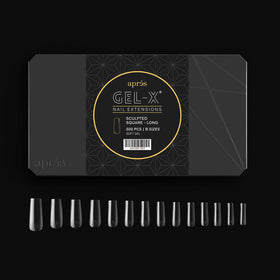 APRÉS Gel-X tips displayed in organized box