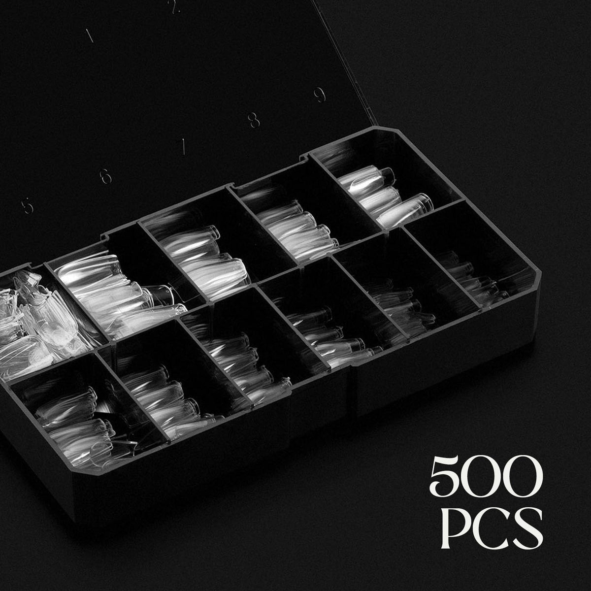 APRÉS Gel-X tips displayed in organized box