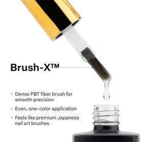 APRÉS Non-Wipe Matte Top Gel Coat 15ml bottle side view