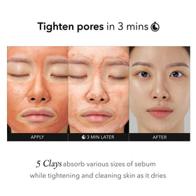 APRILSKIN Carrotene IPMP Clay Mask with jelly brush