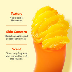 APRILSKIN Carrotene IPMP Cleansing Balm on makeup removal pad
