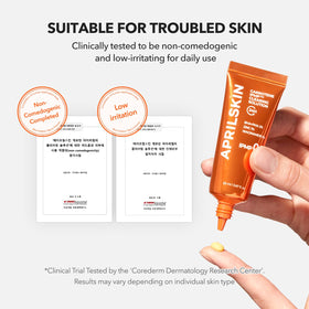 APRILSKIN Carrotene IPMP Clearing Solution 32g on a bathroom counter