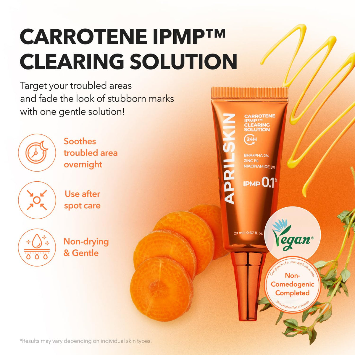 APRILSKIN Carrotene IPMP Clearing Solution 32g packaging