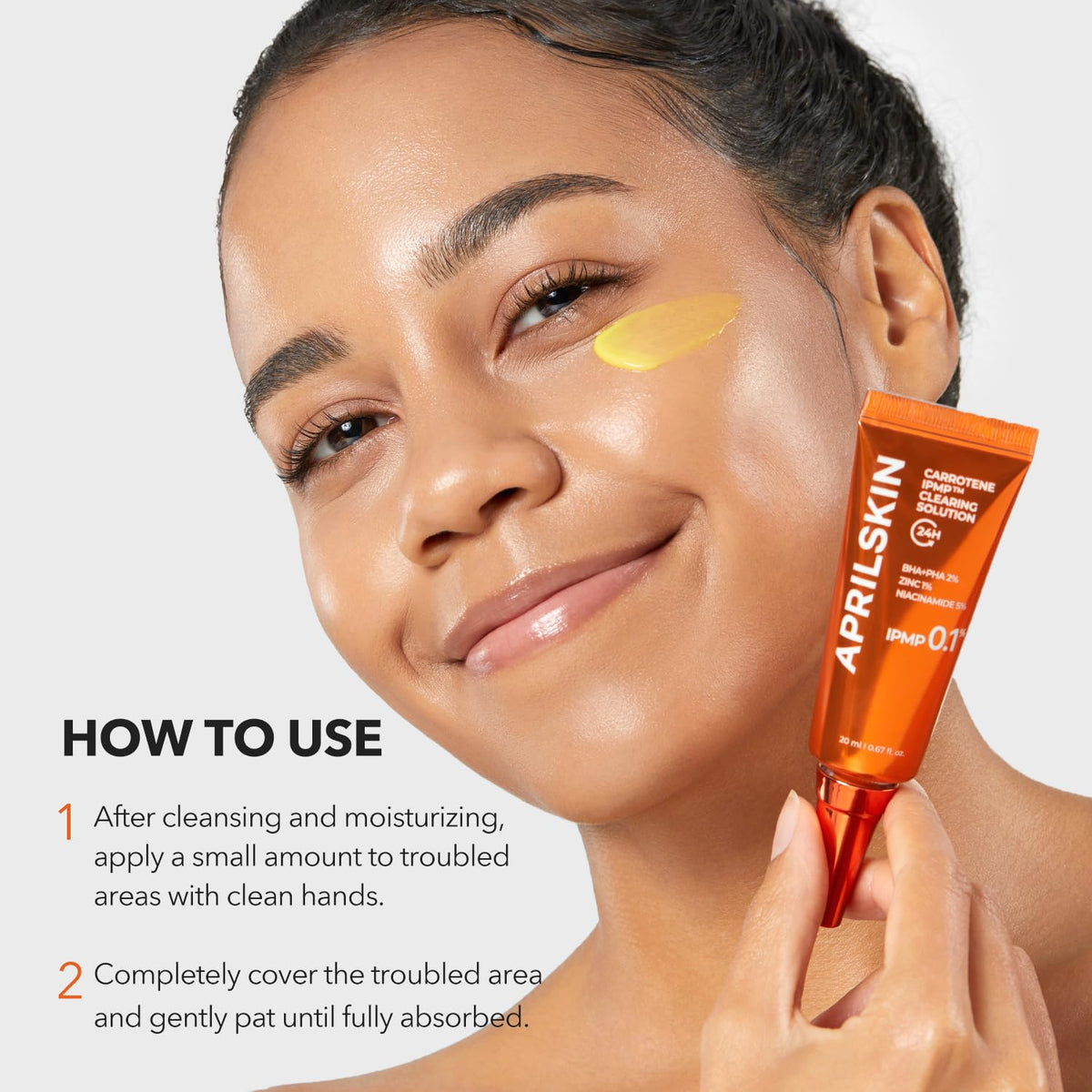 APRILSKIN Carrotene IPMP Clearing Solution 32g side view