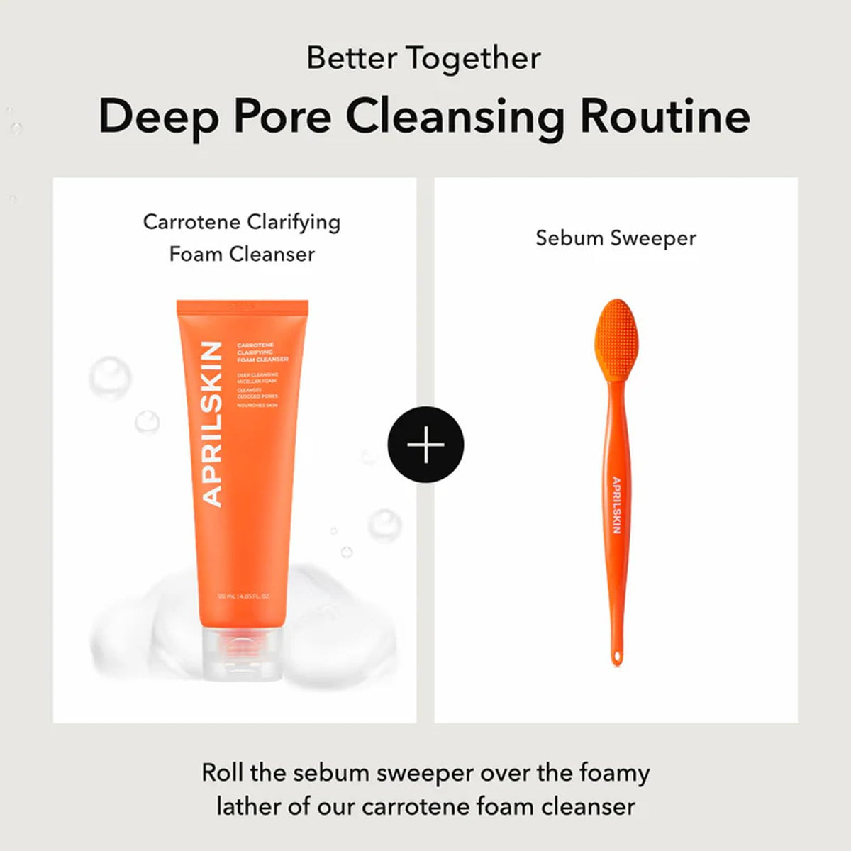 APRILSKIN silicone brush packaging