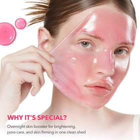 APRILSKIN TXA Niacinamide Overnight Wrapping Mask texture close-up