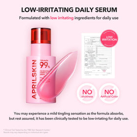 APRILSKIN TXA Niacinamide Toning Shot Serum in skincare routine