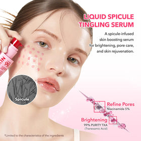 APRILSKIN TXA Niacinamide Toning Shot Serum texture on skin
