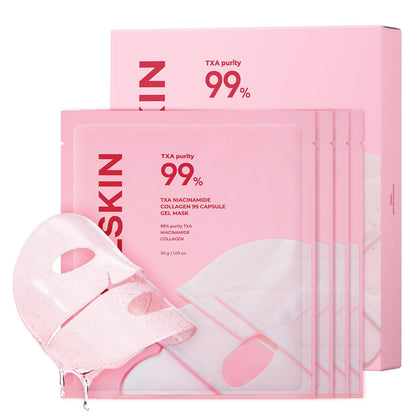 APRILSKIN TXA Pink Capsule Gel Mask front view packaging