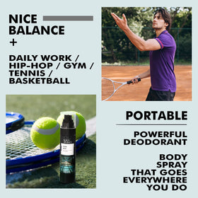 AQUA BLANCE Body Spray 3-Pack in a lifestyle setting
