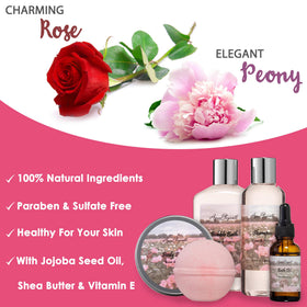 Aqua Elegante Body Lotion tube in the spa gift basket