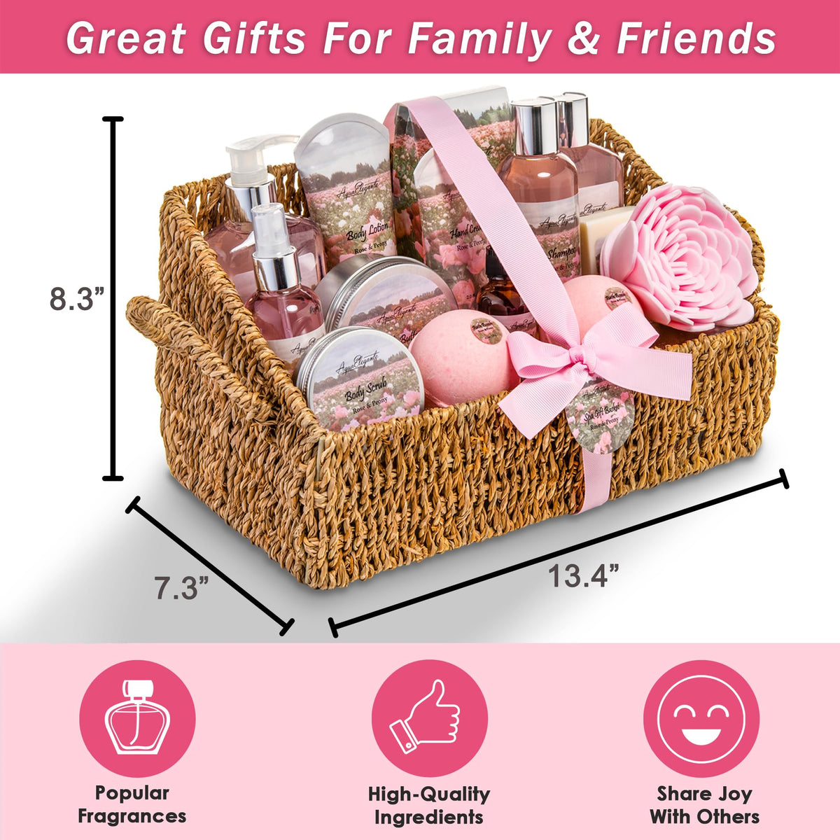 Aqua Elegante Hand Cream tube in the spa gift basket
