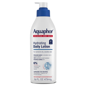 Aquaphor Daily Hydrating Lotion 16 FL OZ front view
