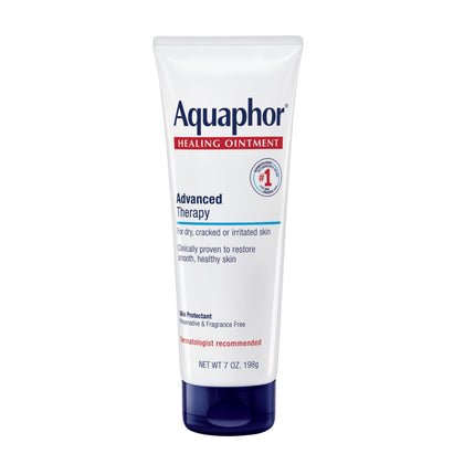 Aquaphor Healing Ointment Advanced Therapy 7 OZ front view