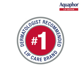 Aquaphor Lip Repair Ointment side view showing tube design
