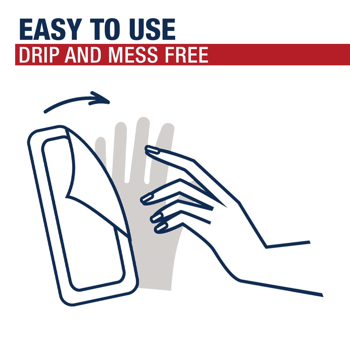 Aquaphor Repairing Hand Masks on hands during use