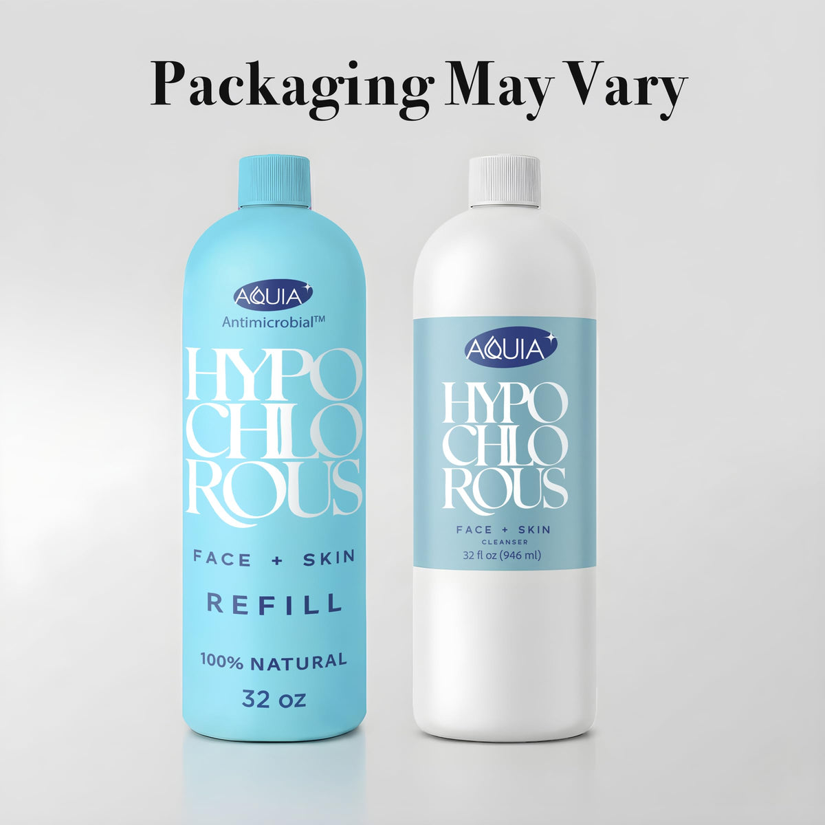 Aquia Hypochlorous Acid Spray 32oz refill packaging