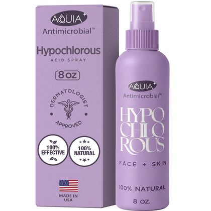 Aquia Hypochlorous Acid Spray 8oz front view