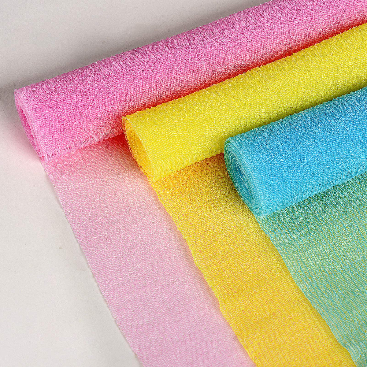 ARCH&M Exfoliating Washcloth 35-inch three pack display