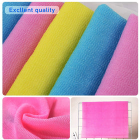 ARCH&M Exfoliating Washcloth in a bathroom setting
