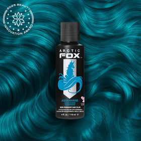 ARCTIC FOX Aquamarine hair dye cream texture close-up