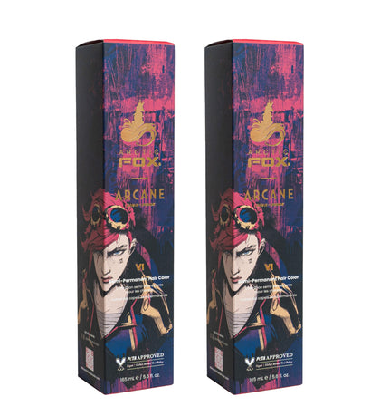 ARCTIC FOX Arcane VI Semi Permanent Hair Dye hot pink front view