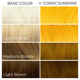 ARCTIC FOX Cosmic Sunshine hair dye application process