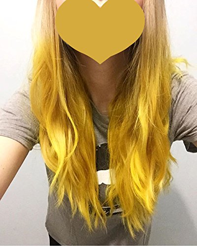 ARCTIC FOX Cosmic Sunshine hair dye on lightened hair