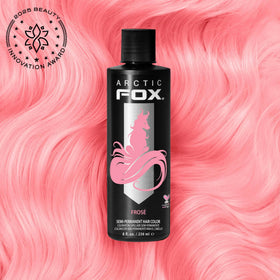 ARCTIC FOX Frose hair dye packaging with vibrant pink colour