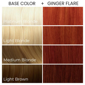 ARCTIC FOX Ginger Flare hair dye texture in a bowl