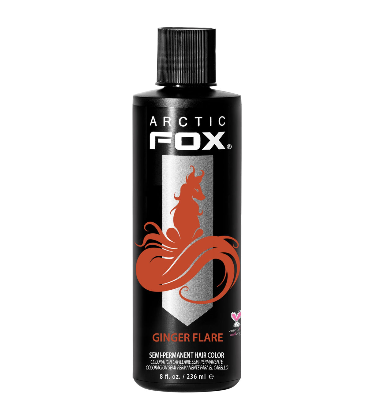 ARCTIC FOX Ginger Flare semi-permanent hair dye 8 oz front view