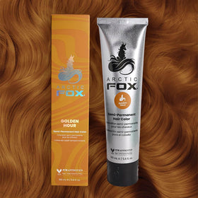 ARCTIC FOX Hair Dye Golden Hour cream formula close-up