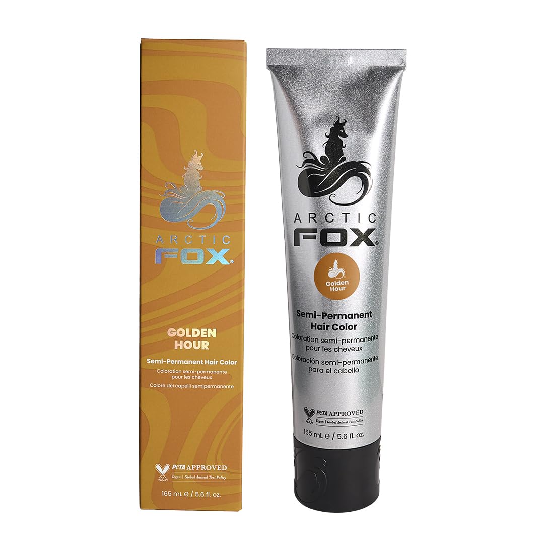 ARCTIC FOX Hair Dye Golden Hour side view of packaging