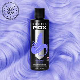 ARCTIC FOX hair dye packaging showing vibrant periwinkle colour