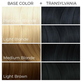 ARCTIC FOX Hair Dye Transylvania swatch on hair