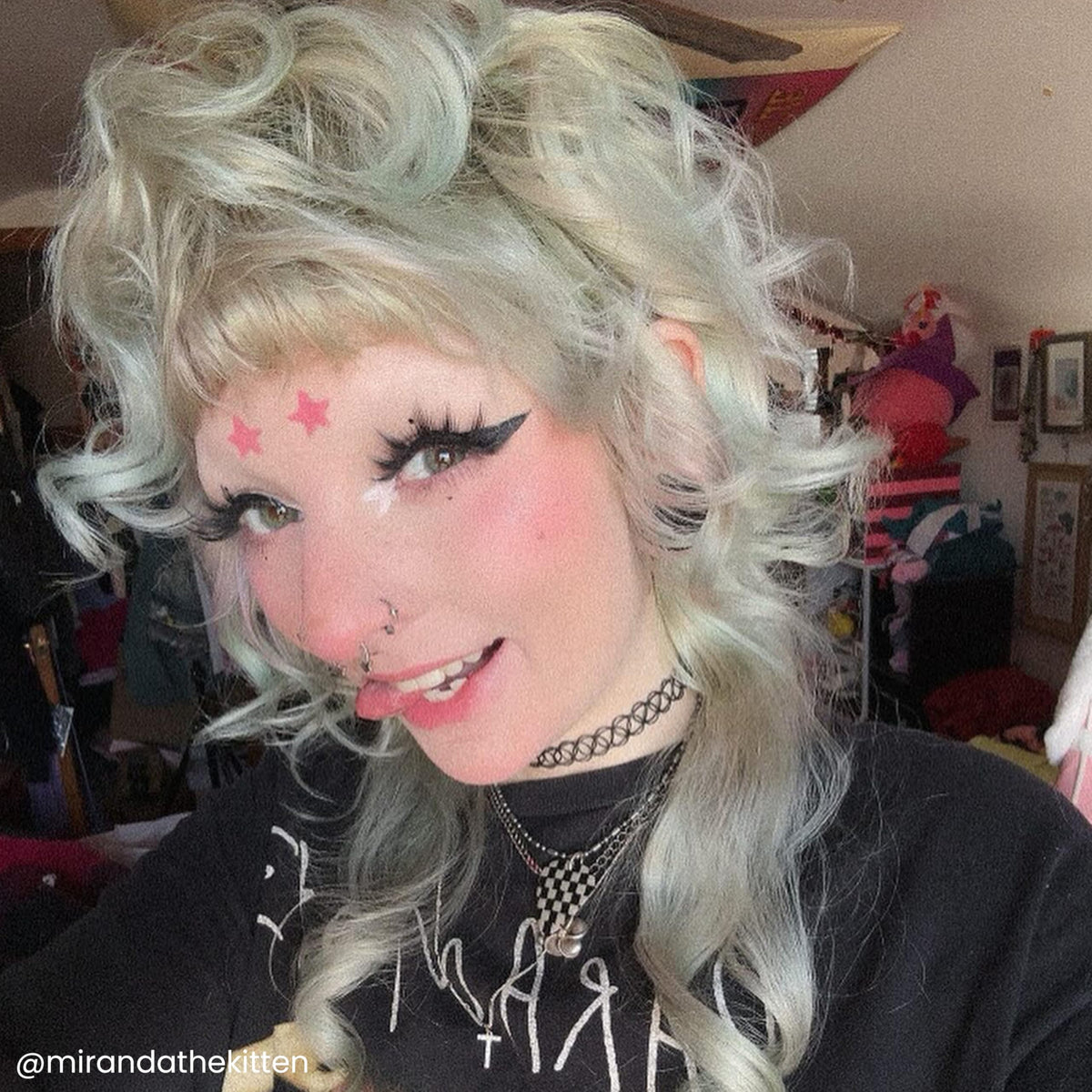 ARCTIC FOX hair dye vibrant pastel green results on hair