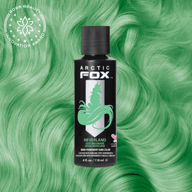 ARCTIC FOX Neverland hair dye packaging with mint green colour