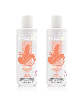 ARCTIC FOX Peach Prosecco Hair Dye 8 oz bottle front view