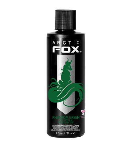 ARCTIC FOX Phantom Green hair dye front view 8 fl oz